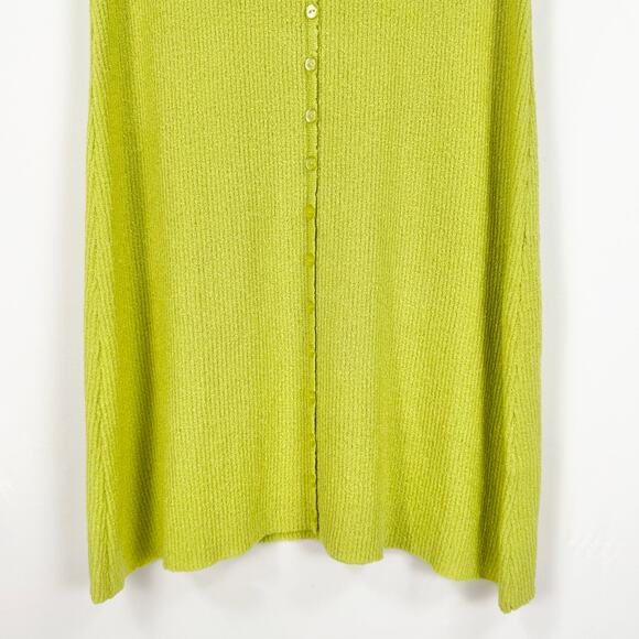 Mod Cloth Women's Matcha do About Nothing Sweater Dress Large Lime Green - Picture 5 of 15